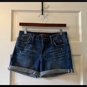 Joe’s Jeans Women’s Rolled Cuff Jeans Shorts - 26